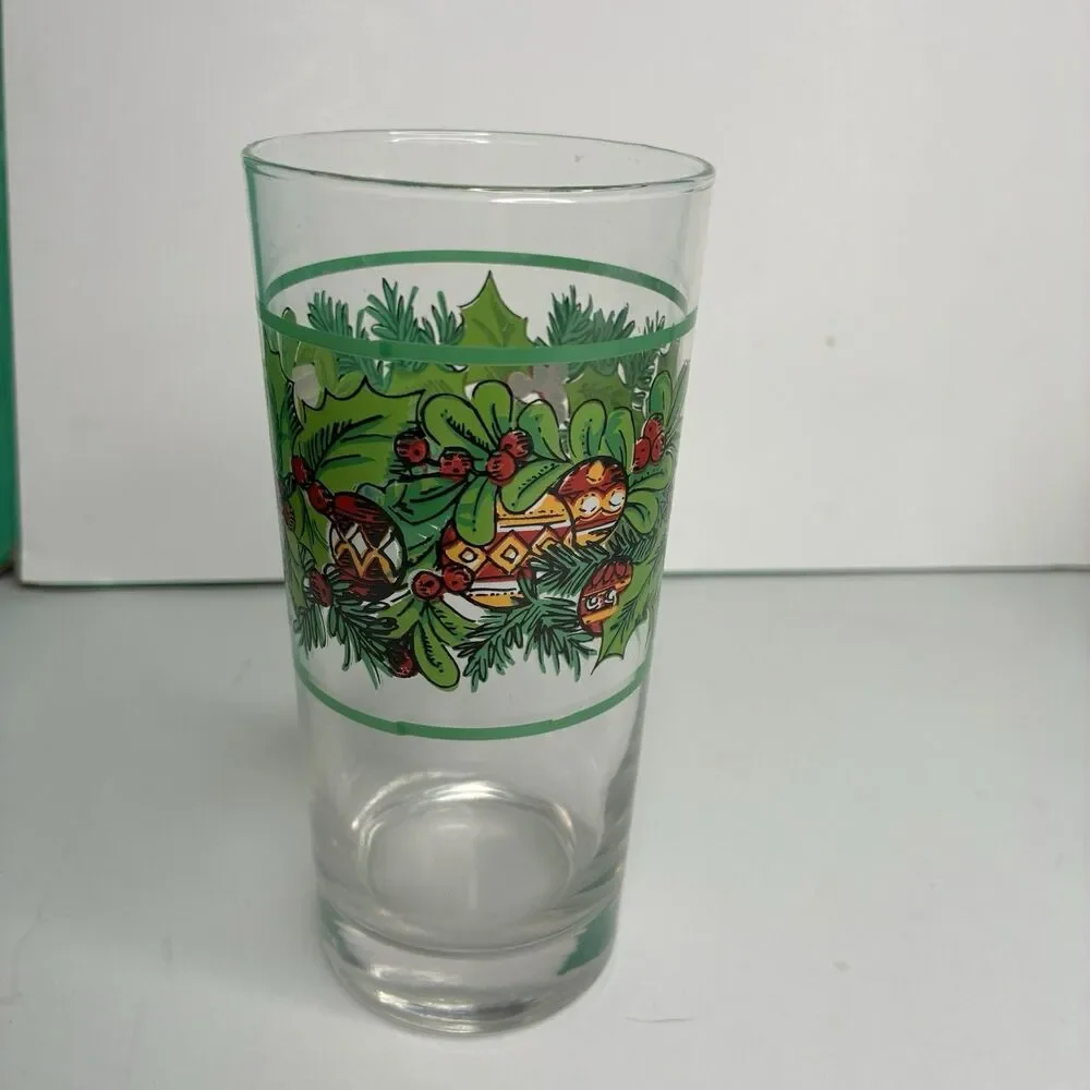 Libbey vintage christmas